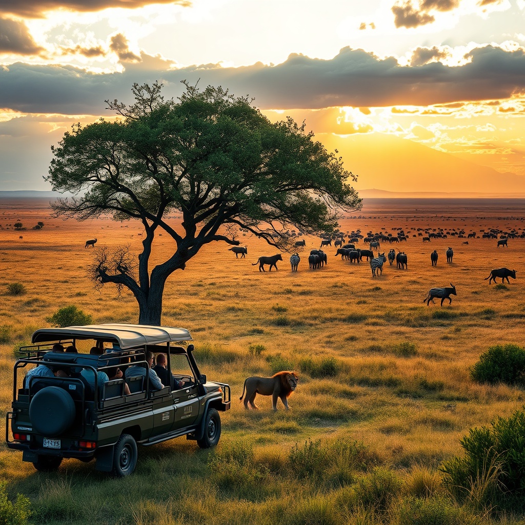 Safari en el Serengeti: La Magia Africana