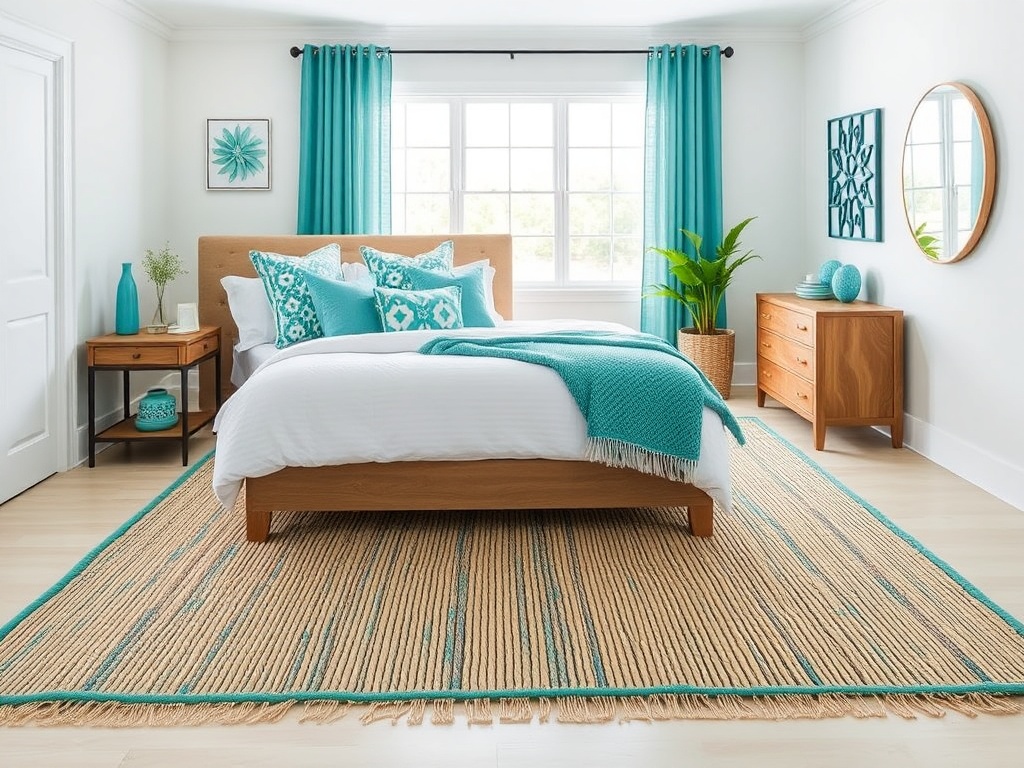 18. Accent with Ocean Tones