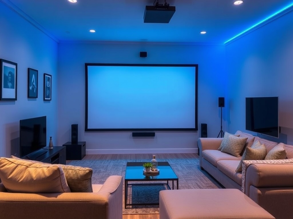 6. Install a Projector Screen