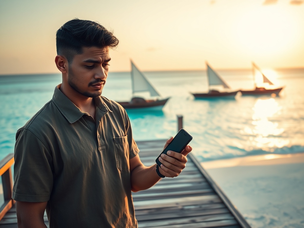 The Post That Vanished From a Maldivian Phone