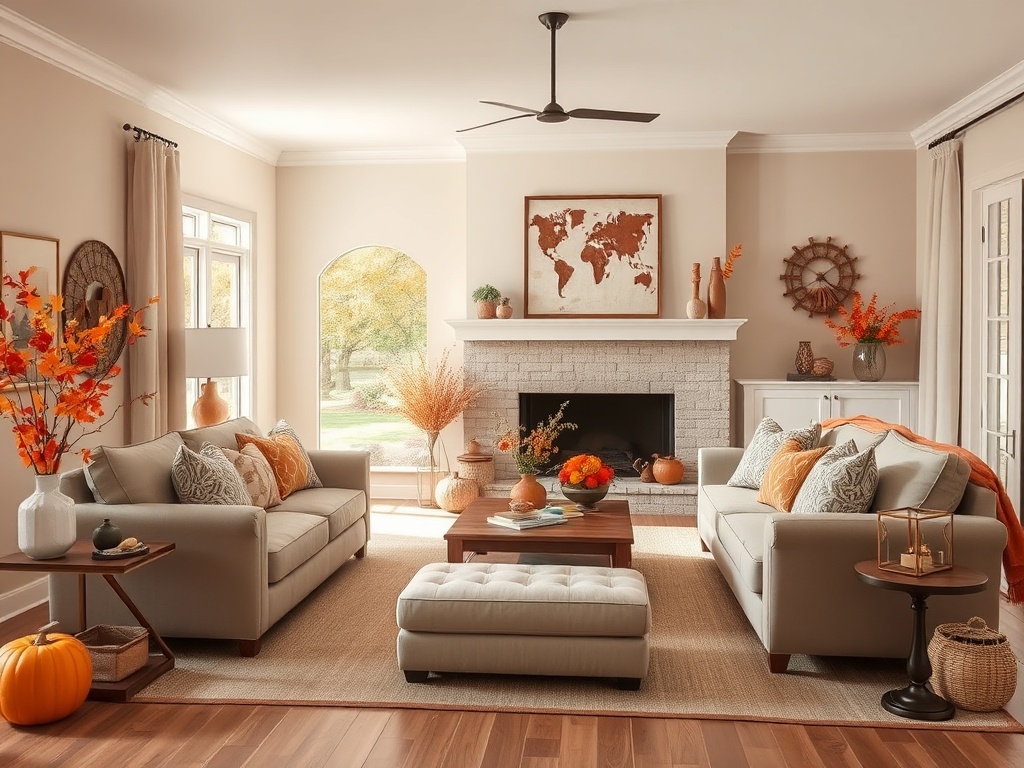 Using Earthy Neutrals for a Calming Effect