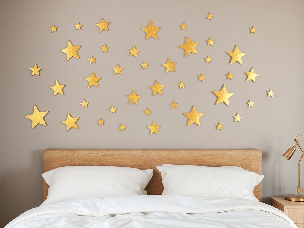 19. Incorporate Gold Wall Decals