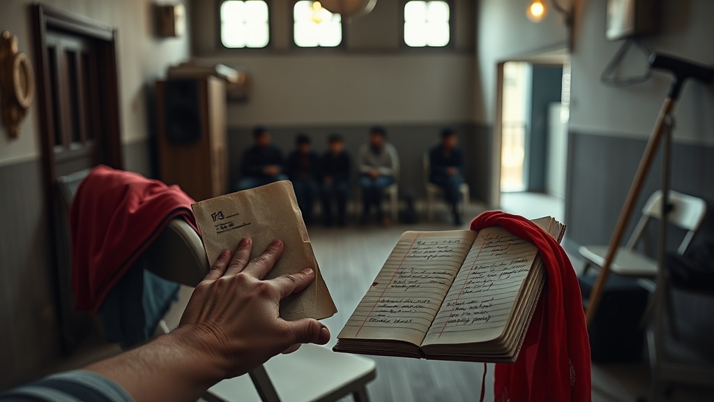 Grandmother rappers on stage