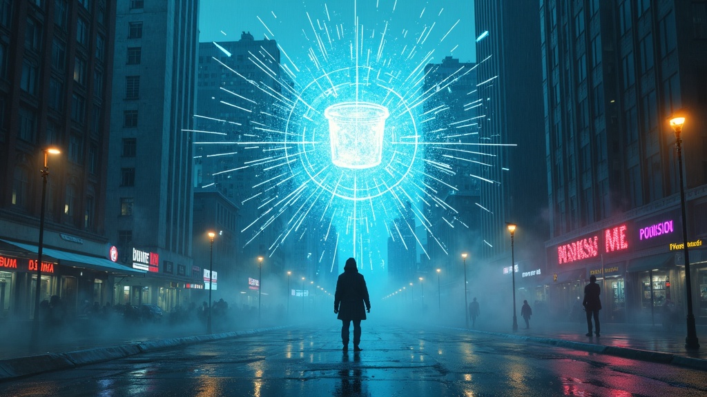 Ilustración conceptual del uso de la IA en la comunicación política, mostrando un león rugiendo que simboliza un mensaje potente y disruptivo.