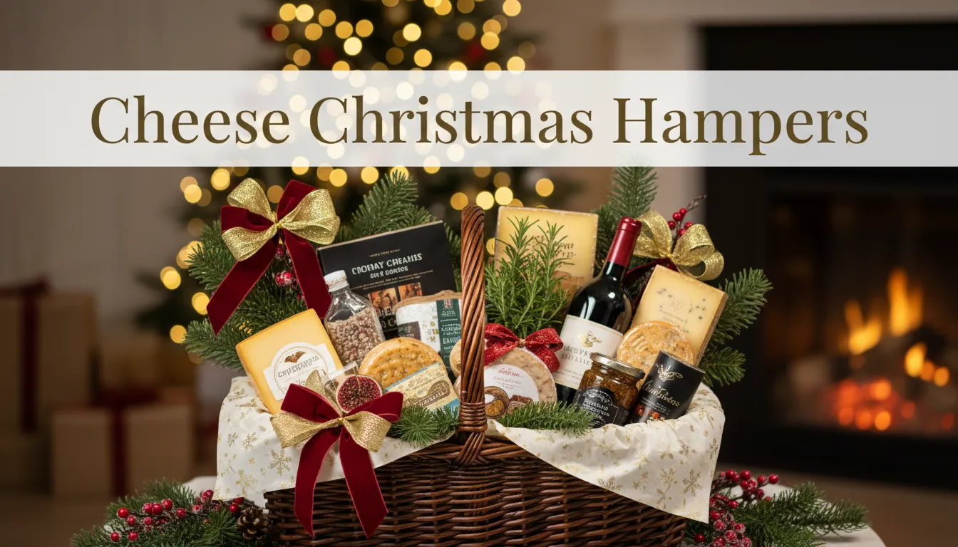 Cheese Christmas Hampers - Perfect for Cheese Lovers
