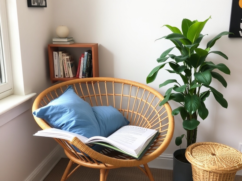 6. Set Up a Rattan Chair