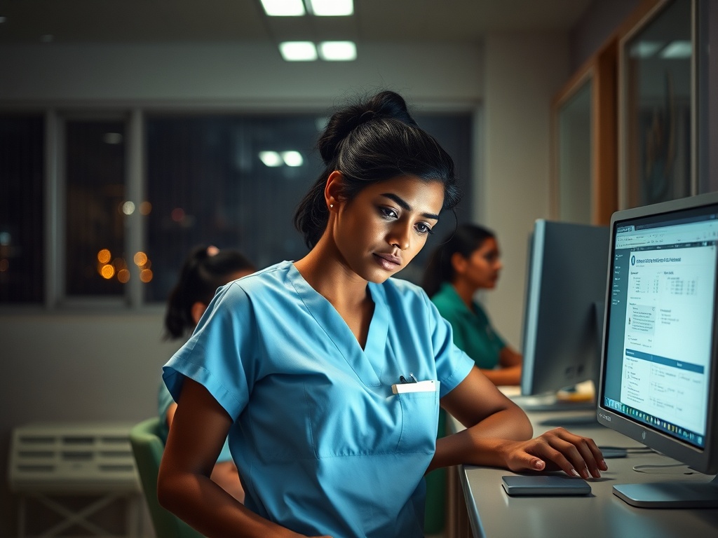 Maldivian Nurse Hits Overtime Cap as Foreign Colleague Works On