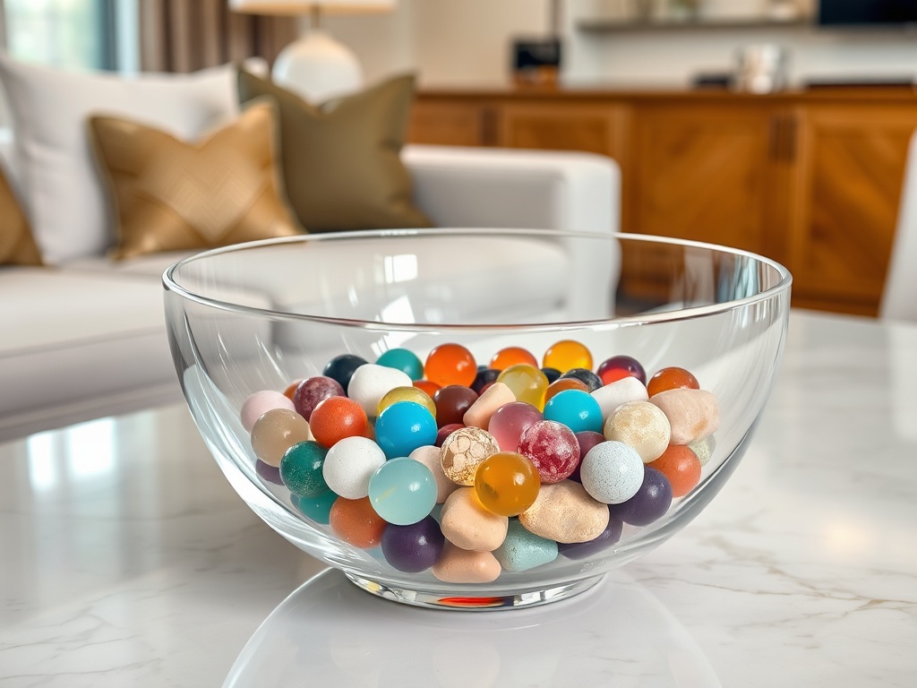 15. Display a Crystal Bowl