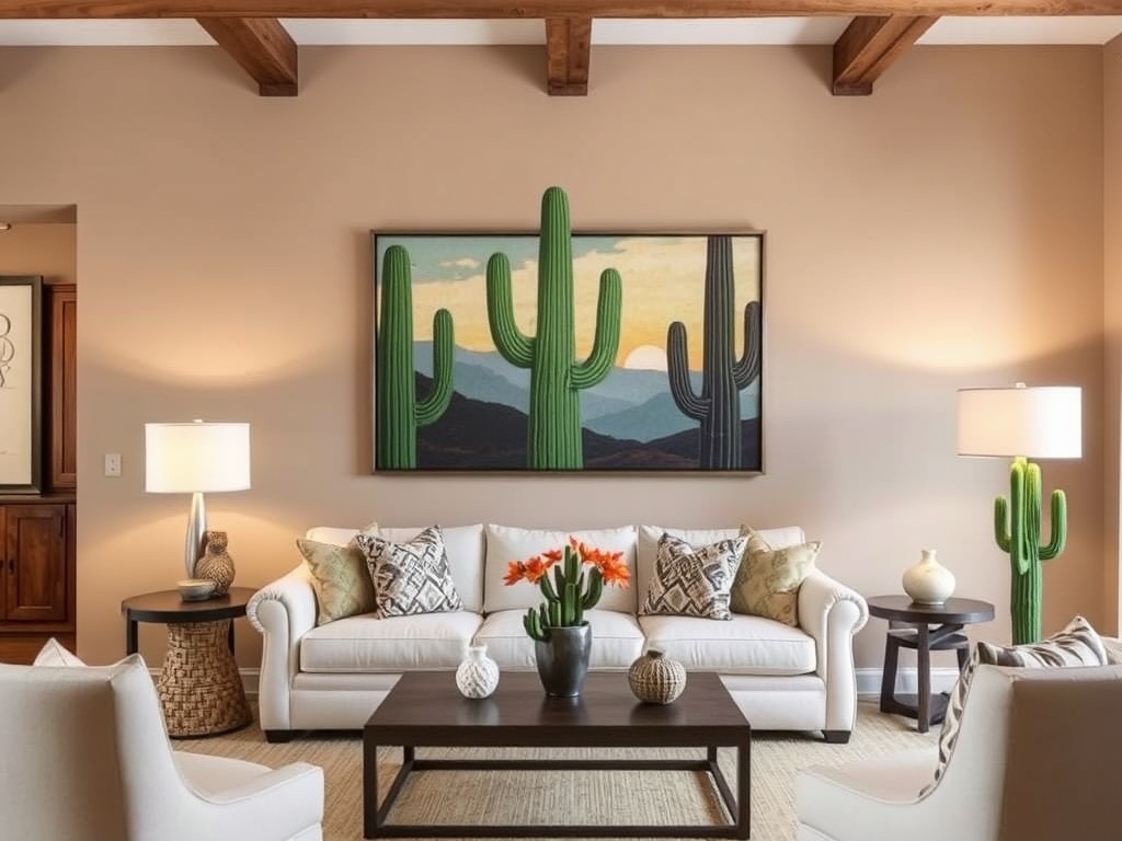 24. Use Saguaro Cactus Decor