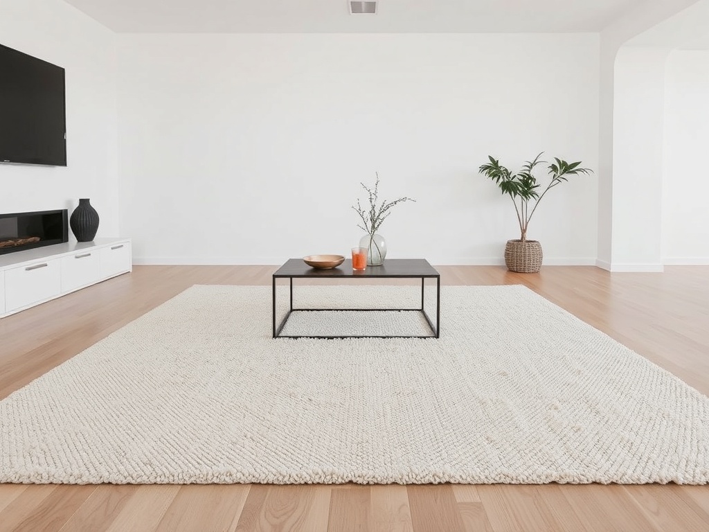 3. Add a Statement Rug