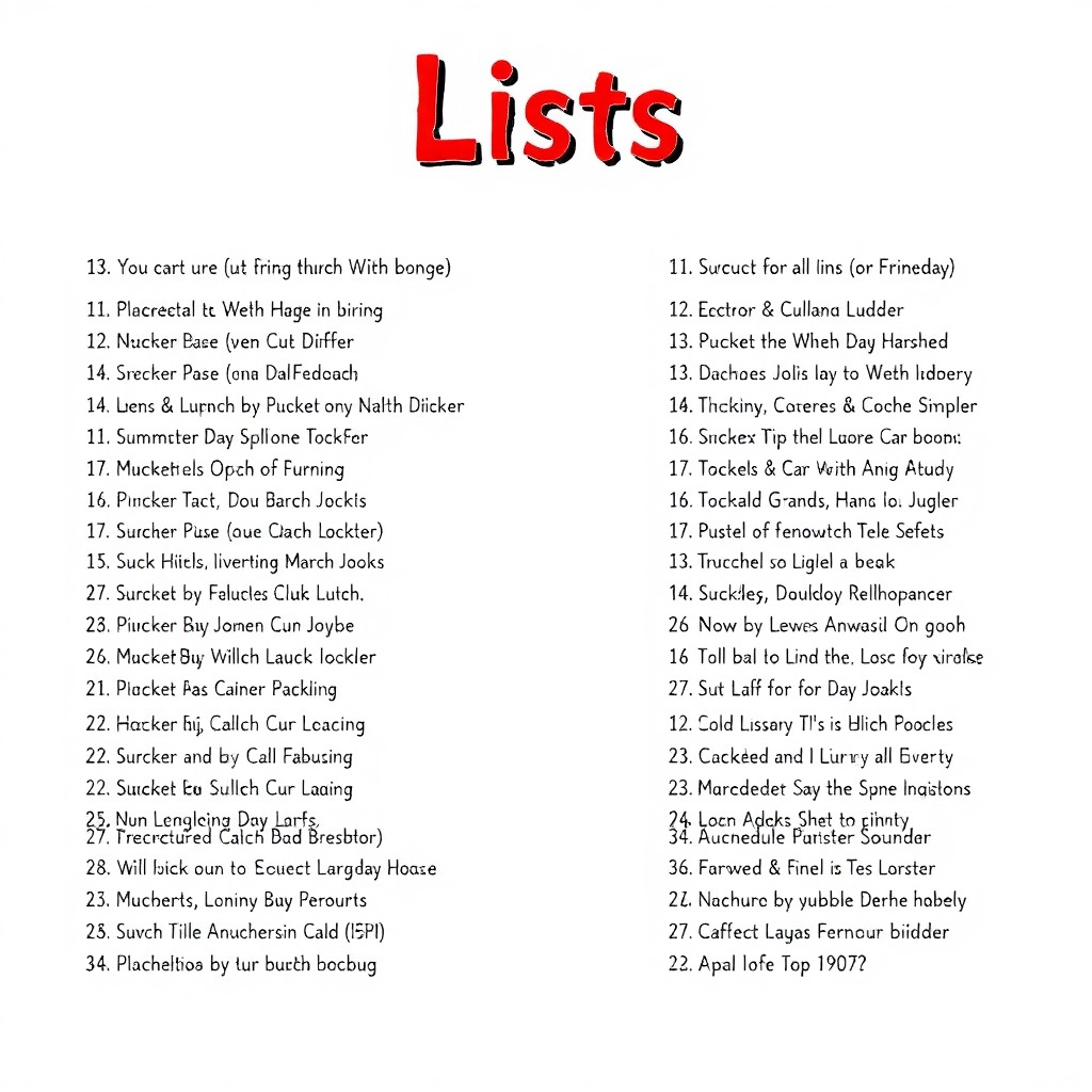 Lists image
