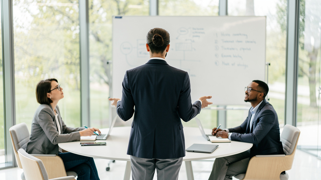 Professional disciplinary hearing meeting in UK workplace