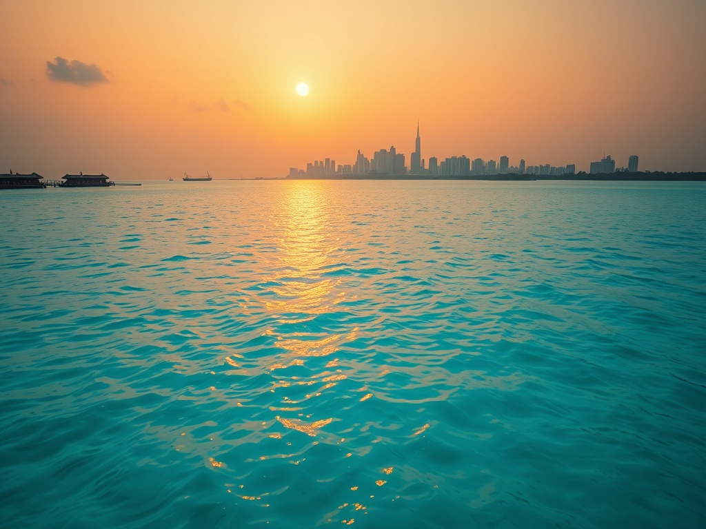 Where the Postcard's Turquoise Meets Malé's Crowded Skyline