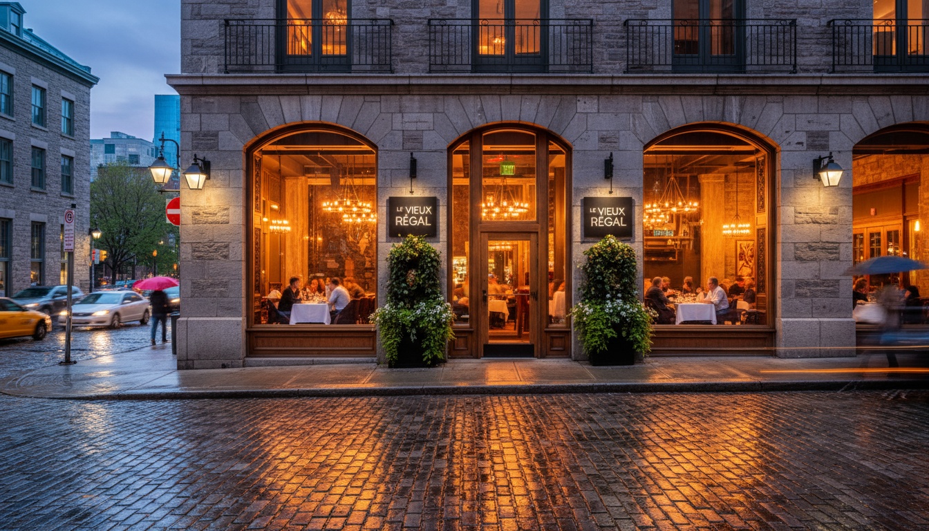 Elegant private dining setup