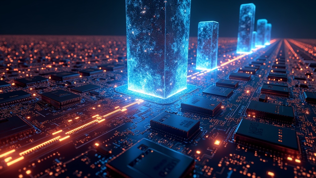 Procesador Intel con arquitectura híbrida, pilar en la comparativa hardware AMD Intel NVIDIA para IA y robótica.