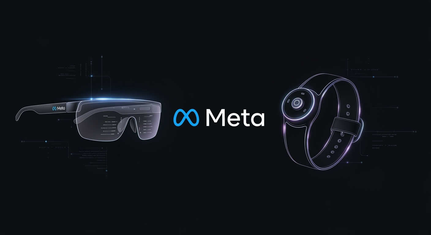 Meta, Ekranlı ve Bileklik Kontrollü Yeni Akıllı Gözlüklerini Tanıttı