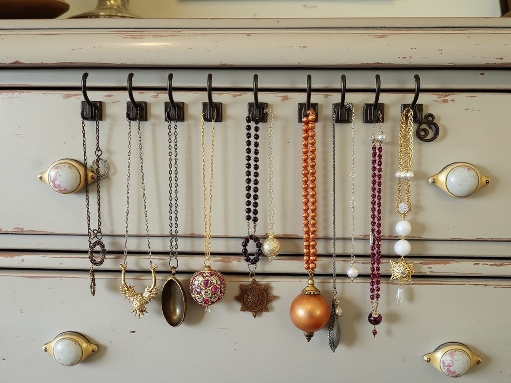 20. Hang Vintage Jewelry