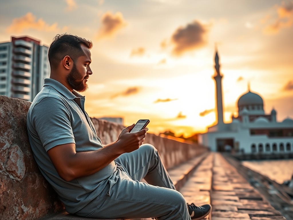 Evening Prayer Echoes as Smartphone Screens Debate Science