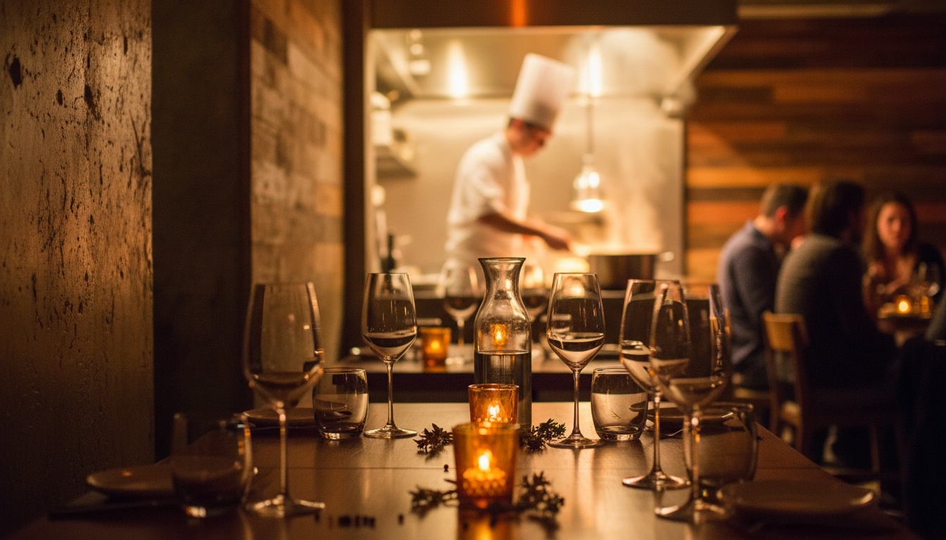 Restaurant interior design