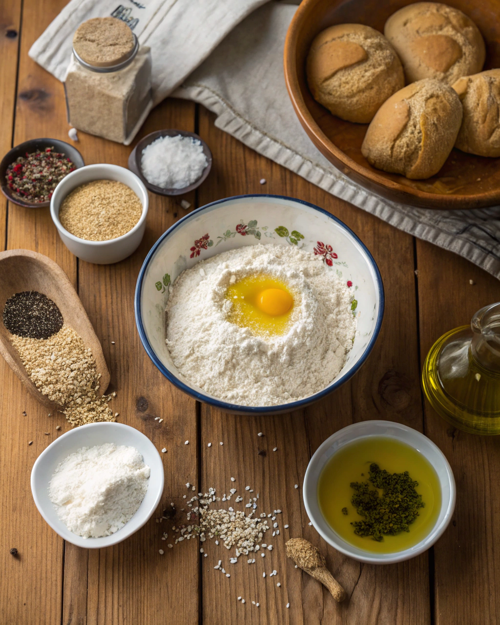 Lagana Bread ngredients