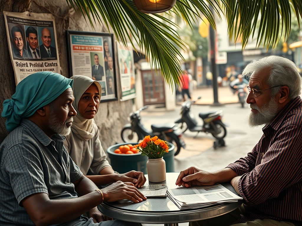 Maldivians in Malé Cafés Ask: Can This System Really Change?
