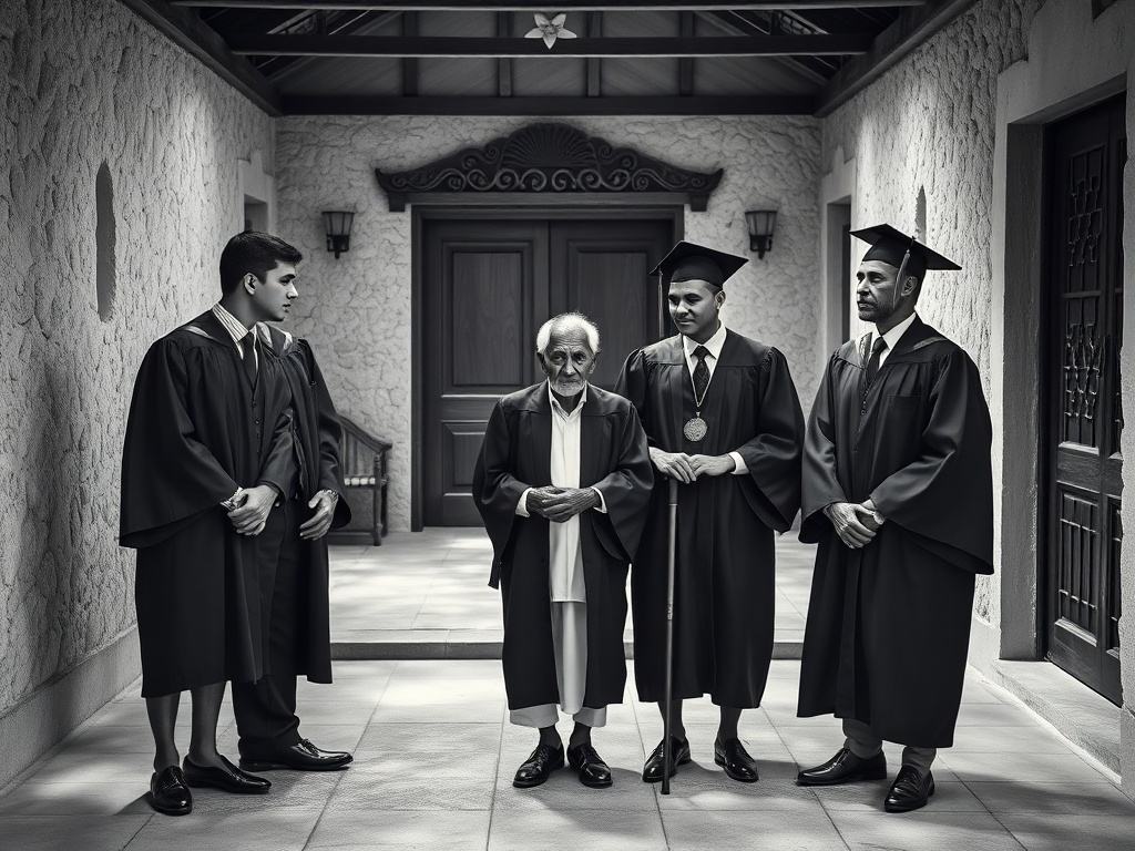 Young Graduates, a 99-Year-Old Elder, and the Space Between