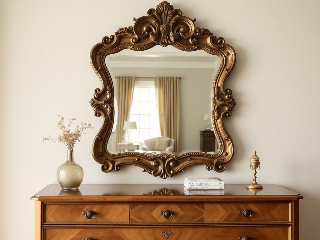 4. Incorporate Antique Mirrors