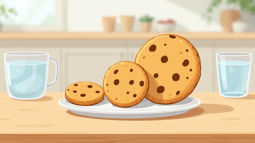 Different cannabis cookie portion sizes for safe dosing