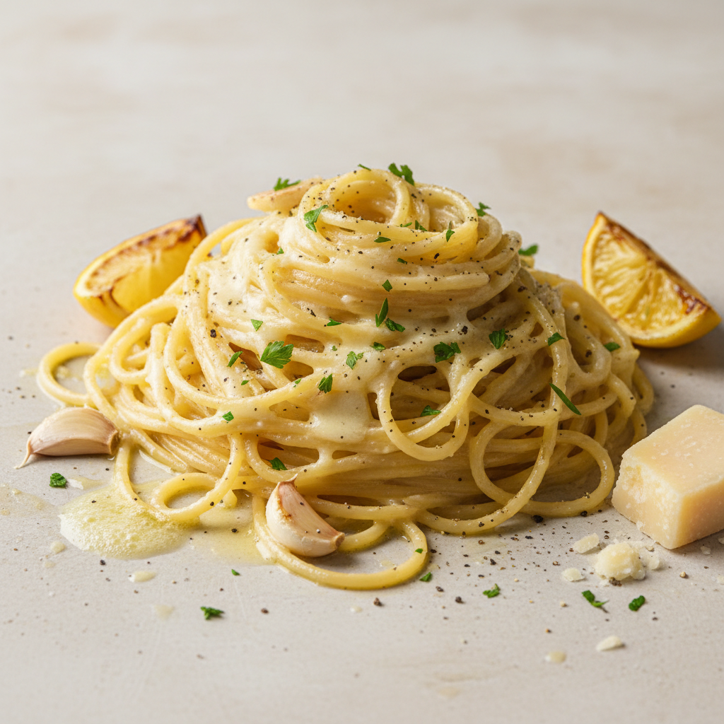 One Pan Butter Parmesan Pasta