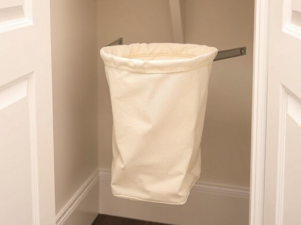 20. Incorporate a Pull-Out Hamper