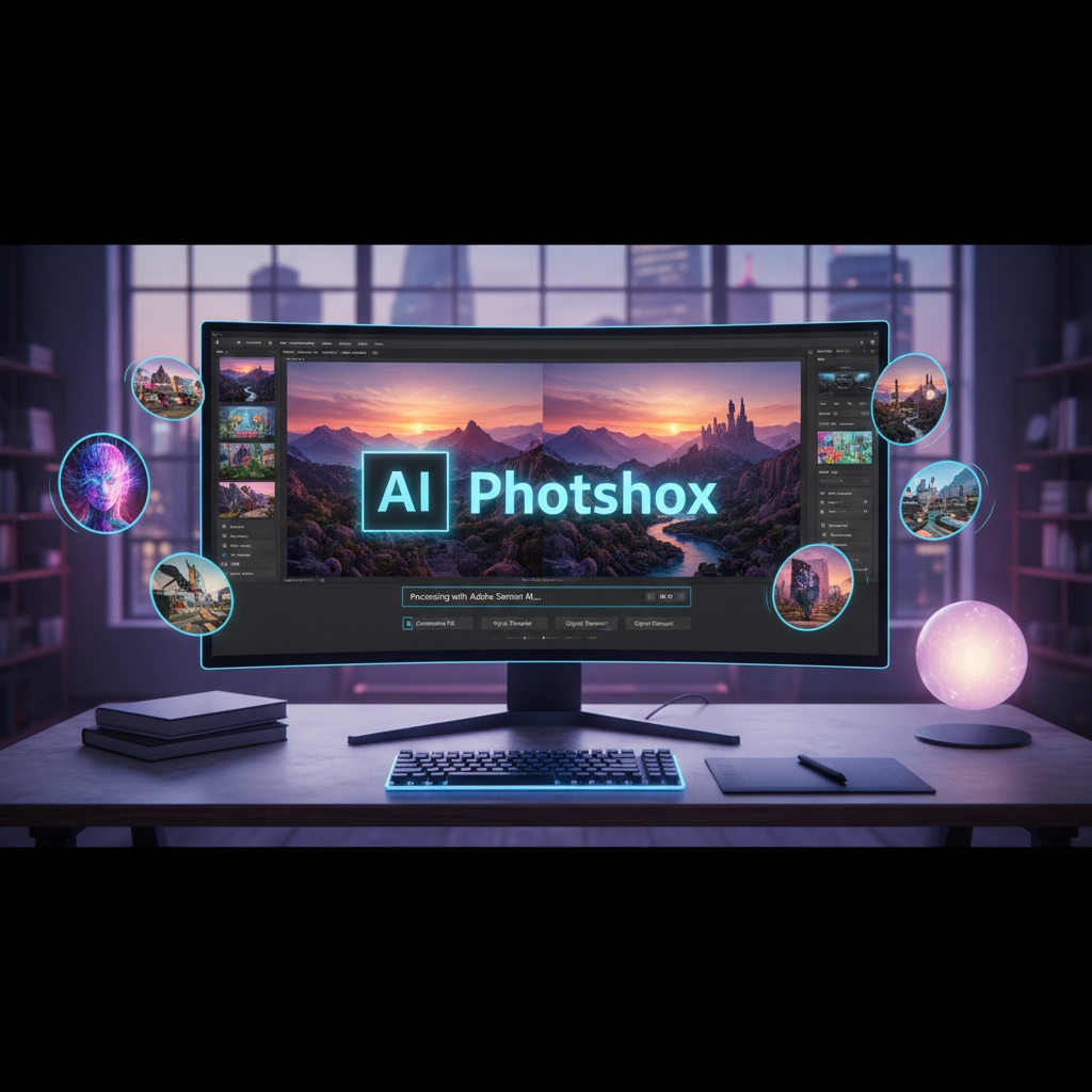 Transform Photos Faster with AI Photoshop