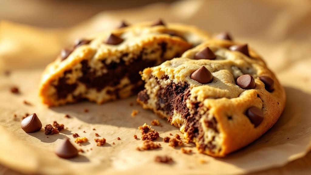 THC edible cookie showing texture and quality