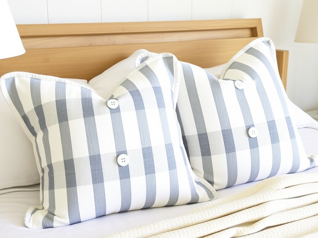 20. Opt for Pillows with Button Accents