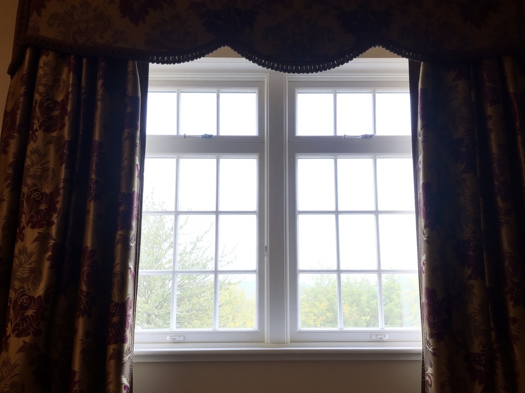 3. Incorporate Floral Curtains