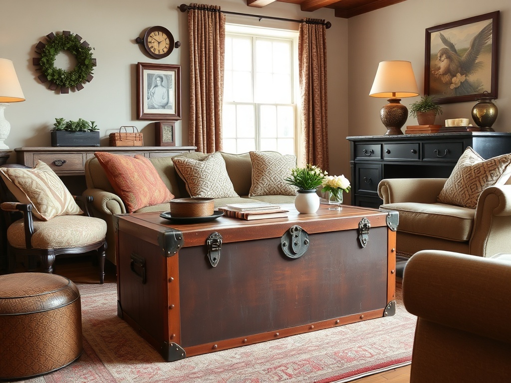 9. Incorporate a Steamer Trunk