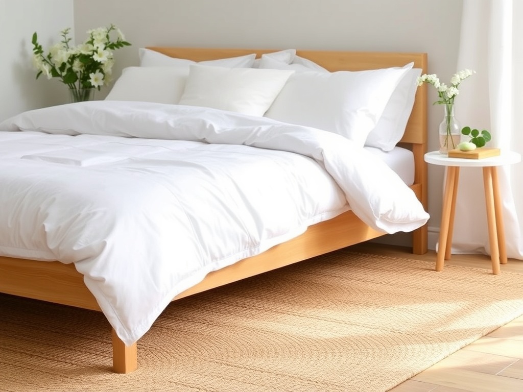6. Go for White Linen Bedding