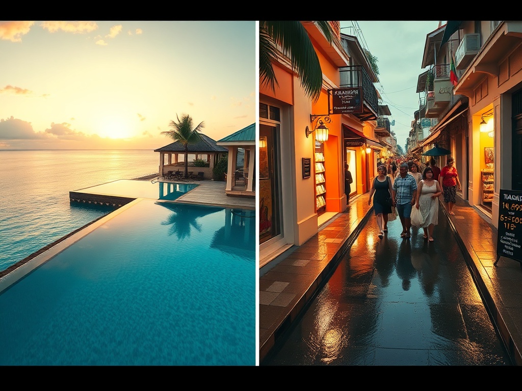 Where Resort Pools End and Malé's Currency Boards Begin