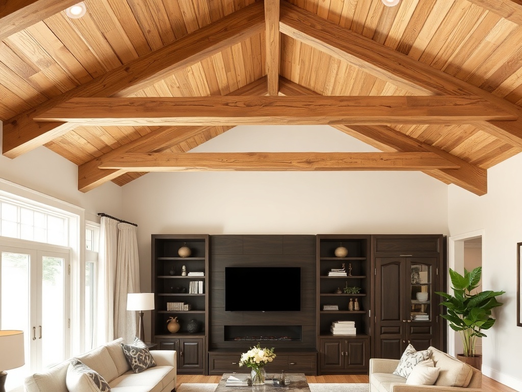 20. Install Ceiling Beams