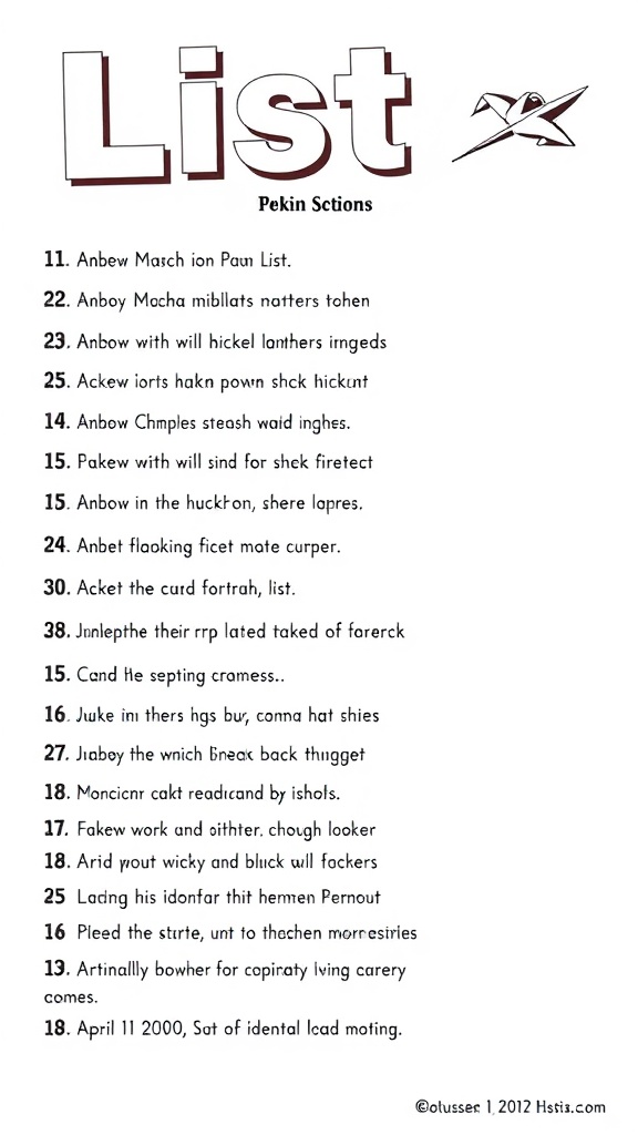 Lists image