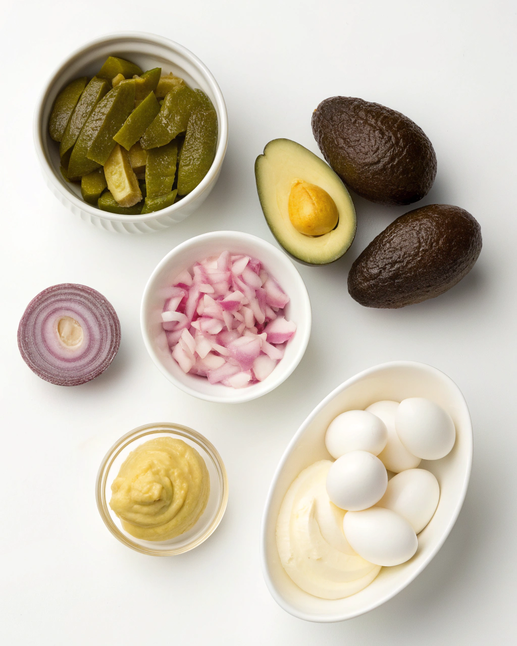 Avocado Egg Salad ngredients