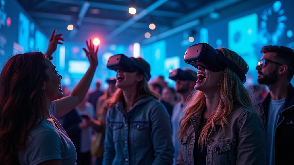 Equipo celebrando el éxito tras completar el escape room VR de Ubisoft en Barcelona