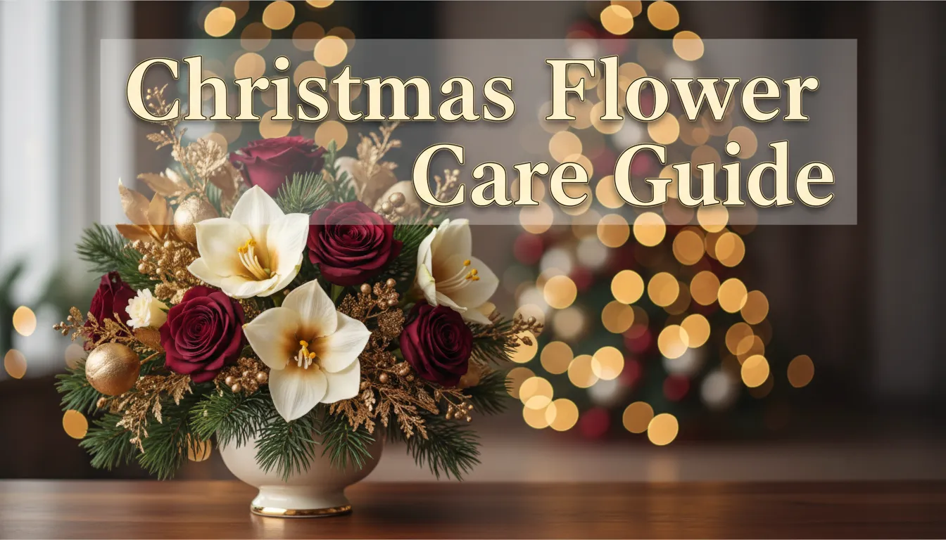 Christmas Flower Care Guide - Keep Blooms Fresh Longer