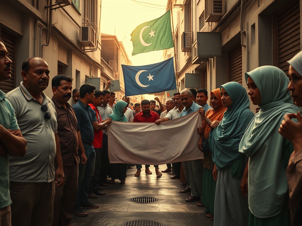 MDP's Supporters Watch Their Party Split Into Competing Banners