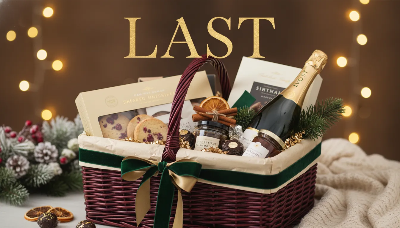 Last-Minute Christmas Hampers - Next-Day Delivery Available