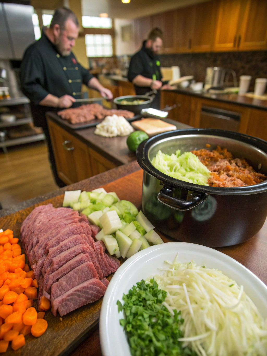 Recipe preparation steps