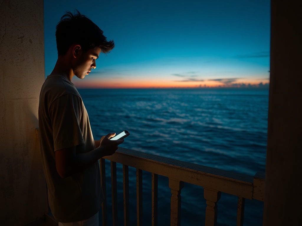Before Dawn in Malé, a Tweet Sent Into the Dark