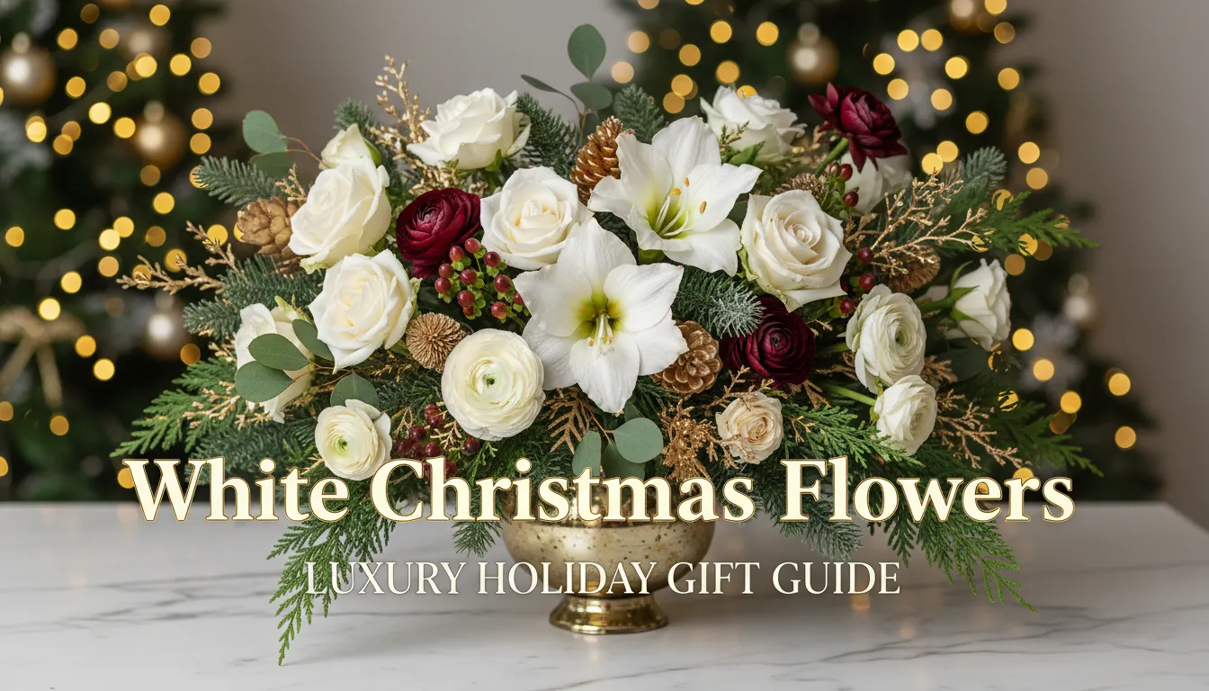 White Christmas Flowers - Elegant Winter Bouquets