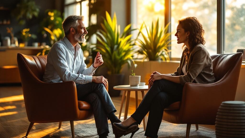 Leaders demonstrating empathy through active listening