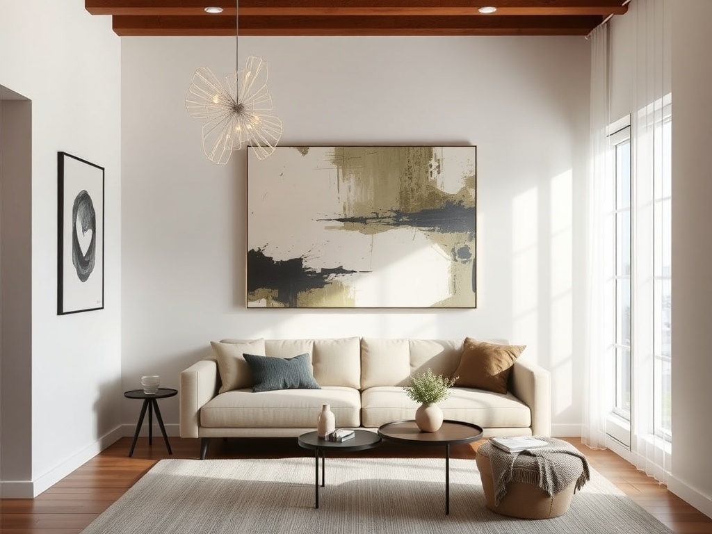 Incorporate Statement Pieces without Overcrowding