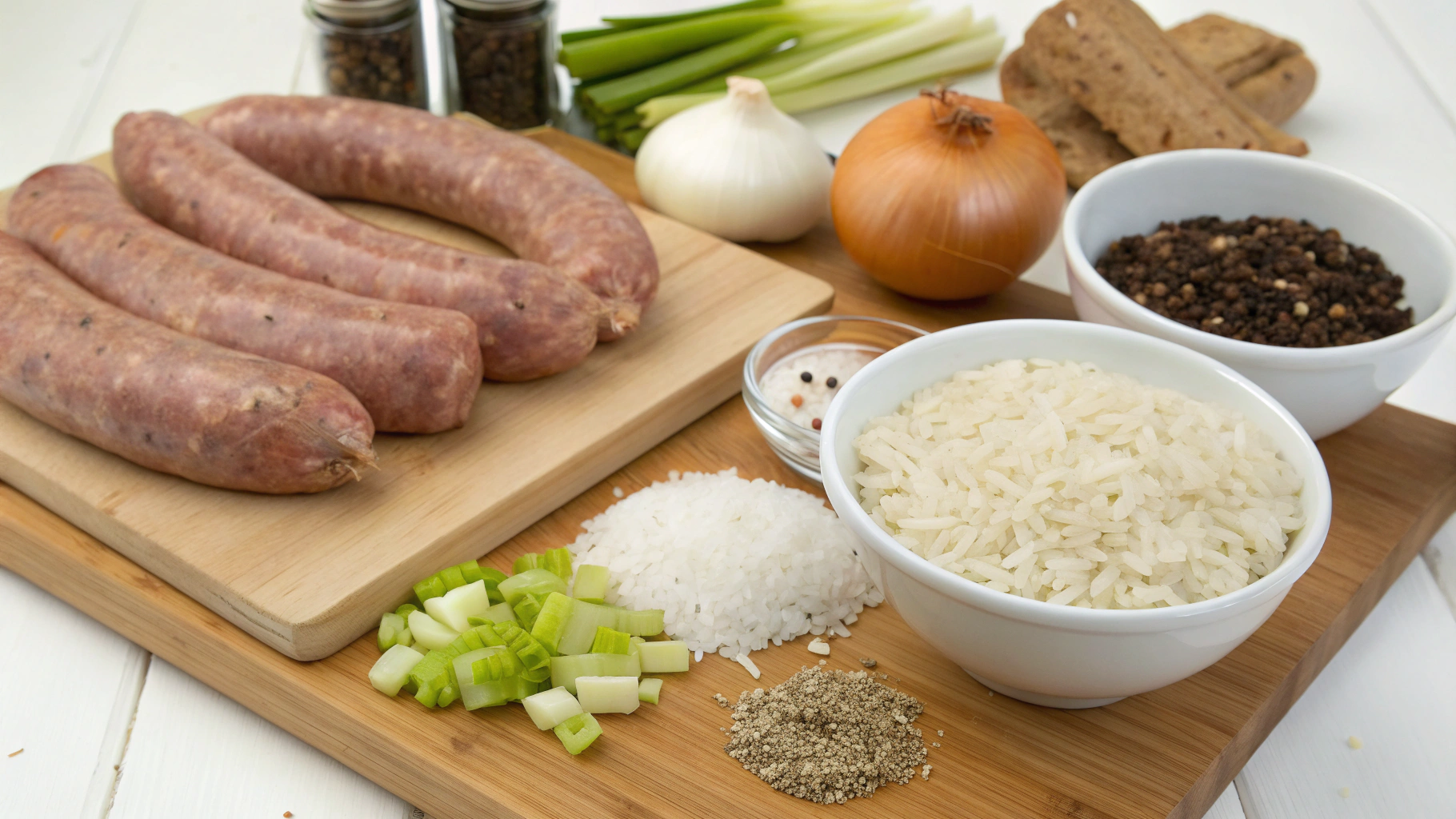 Boudin Blanc Ingredients